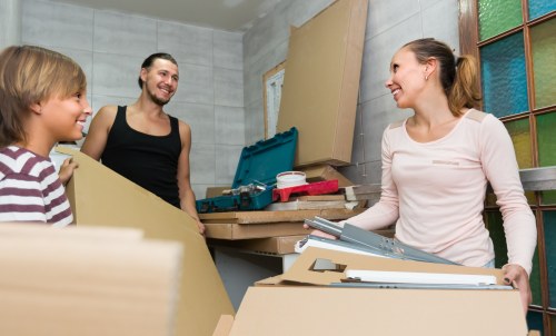 Customer complaint being reviewed in a professional moving service setting