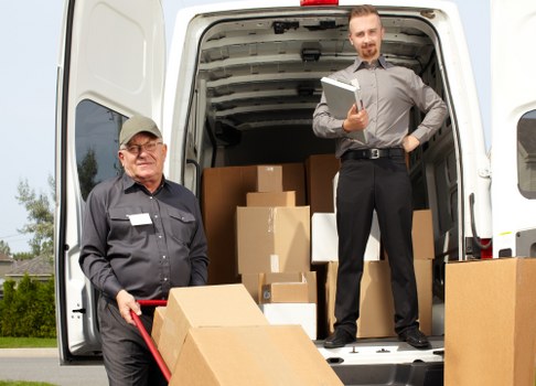 Local man with a van service in Kingston Vale helping with moving support