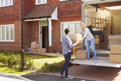 Man With A Van Kingston Vale pricing illustration for a local move
