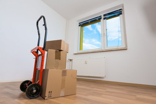 Example flat move and load-based quote in Kingston Vale