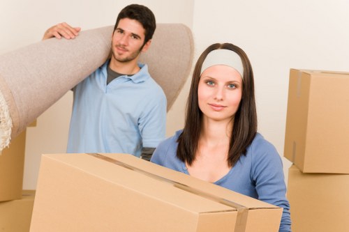 Local moving service helping with access and parking in Kingston Vale