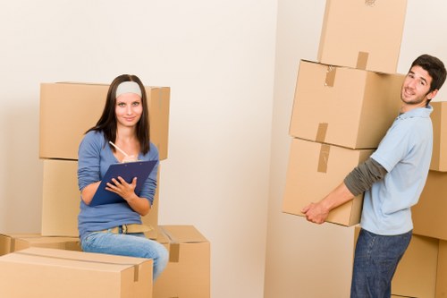 Commercial removals support for a Kingston Vale office move